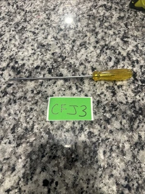 Proto Flathead Screwdriver 9626 USA Vintage Yellow handle ULTRA RARE *** - Image 1 of 4