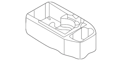 Volkswagen Jetta 2019-2025 genuino - Compartimento de herramientas 5GM-012-109 Foto 1 de 2