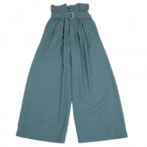 ISSEY MIYAKE Wool Blend Bonded High Waist Pants Size 1(K-109364) - Picture 1 of 12