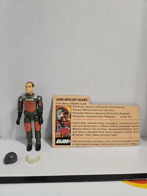GI JOE ARAH Grand Slam Figure 1982 complete w/ file card Vintage G.I. - Image 1 of 4