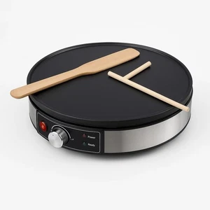 Morning Star Electric Crepe Maker, Nonstick Multi-Function 12'' Inch - Picture 1 of 9