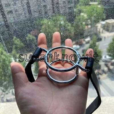 Binding Open Mouth Gags Fixation Dual O Ring Harness Adult Restraint Cosplay - Bild 1 von 4