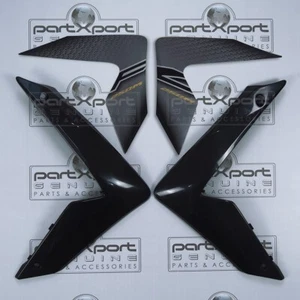 HONDA CRF CRF250 CRF250M -E FRONT FAIRING PANEL PAIR + DECALS BLACK 2012 - 2017 - Picture 1 of 2