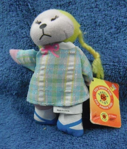 *2303* Jessica the School Girl bear - Tiny Beanie Kids series 3 - plush – 9cm - Bild 1 von 6
