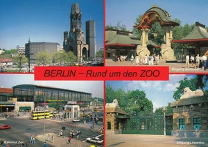 Alte Postkarte - Berlin - Rund um den Zoo - Bild 1 von 1