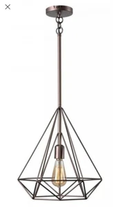 Kenroy Home 93580VC Pyramid 1 Light Pendant - Picture 1 of 1