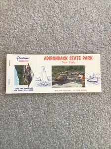 Vtg Adirondack State Park NY, Postcards Booklet. 8 Postcard Set Never Used - Picture 1 of 12