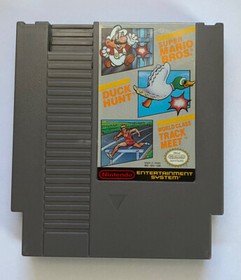 Super Mario Duck Hunt Track Meet  (Nintendo Entertainment System NES) Cart Only