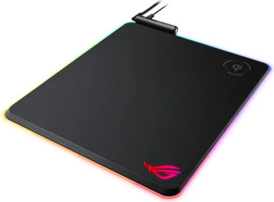 Asus Mouse pad Tappetino mouse gaming USB 90MP0120-B0UA00 ROG Balteus Qi - Immagine 1 di 4