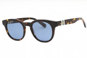 LACOSTE L6006S 230 Sunglasses Havana Frame Blue Lenses 49mm - Picture 1 of 4