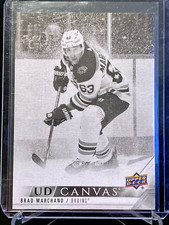 Brad Marchand 2022-23 Upper Deck UD Canvas Black #C126 Boston Bruins