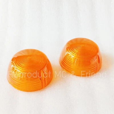 转向信号镜头套装2件装:适用于雅马哈DT1 DT2 DT3 DT80 G6S G7S GT1 GT80 GTMX — 第 1/4 张图片