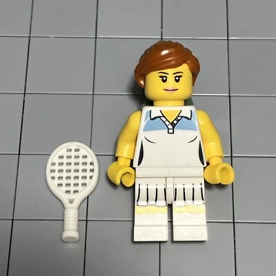 LEGO Tennis Player w/ Racket Collectible Minifigure Series 3 C5 89 - Image 1 of 2