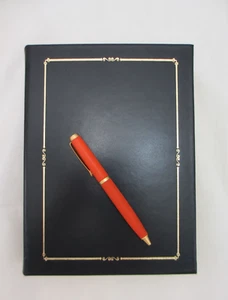 Merriam-Webster's Collegiate Dictionary 11th Edition Leather Hardcover NAVY - Picture 1 of 16