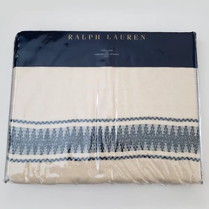 Ralph Lauren Ayer 100% Linen Sand Throw Blanket 54"x72" $330 - Picture 1 of 8