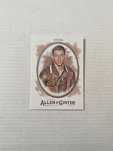 Nick Jonas 2017 Topps Allen & Ginter card FREE SHIPPING Jonas Brothers - Picture 1 of 1