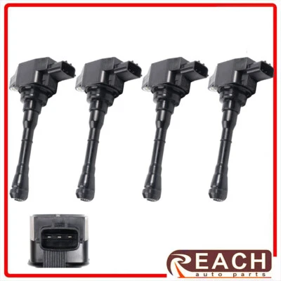 Bobina de encendido 4x UF-659 para Nissan Juke 1,6 L 2011 2012 2013 2014 2015 2016 2017 Foto 1 de 4