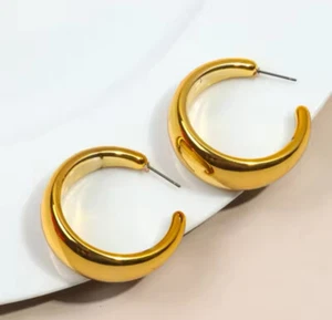 Candy Colour Retro C Shaped Acrylic Fashion Neon Hoop Earrings -READ DESCRIPTION - Picture 1 of 29