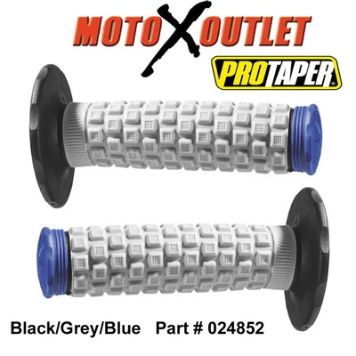 Parte superior de almohada ProTaper MX Lite empuñaduras moto de tierra neón tri doble densidad Pro Taper  Foto 1 de 2