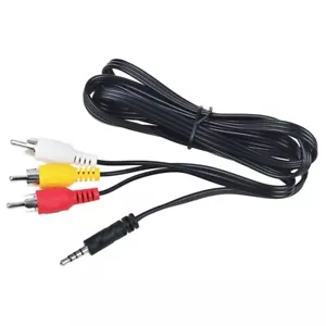 AV A/V TV Cable Cord Lead For Sony DCR-TRV525 DCR-TRV720 DCR-TRV830 DCR-TRV850 e - Picture 1 of 3