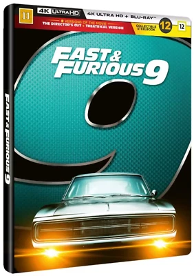 Fast & Furious 9 (4K UHD Blu-ray) STEELBOOK sealed region free EU import - Image 1 of 2