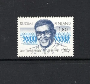 Finnland 1988 LAURI "TAHKO" PIHKALA PROMULGATOR PHYS. BILDUNG MNH Sc 766 - Bild 1 von 1