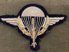Chad Bullion Wire Parachute Wing African SF Para Army