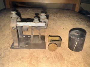 Vintage Antique JH Bunnell Telegraph relay sounder Morse Code Key ham radio cw - Picture 1 of 5
