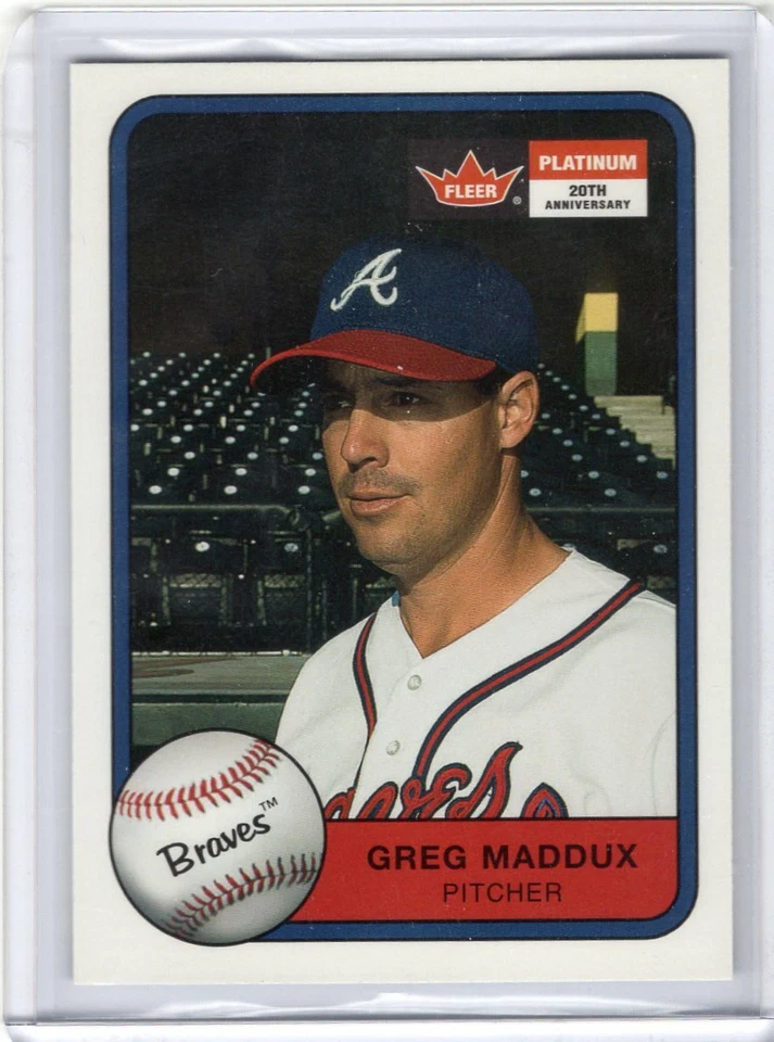 GREG MADDUX 2001 Fleer Platinum #103 - BRAVES - Image 1 of 1