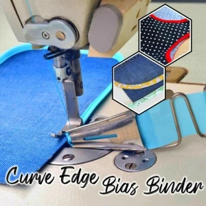 5 Sizes Overlock Binding Of Curve Edge Folder Bias Binder Foot Sew Feet Machine - Picture 1 of 16
