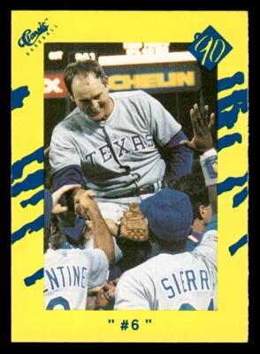 Nolan Ryan 1990 Classic Yellow #T84   Texas Rangers - Image 1 of 2