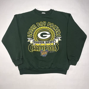 Vintage Green Bay Packers Super Bowl XXXI Champions Large NFL USA - Picture 1 of 5