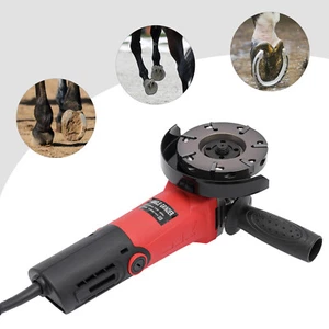 Livestock Hoof Trimmer Electric Cattle Hoof Trimming Disc Clipper 7-Cutter Head - Picture 1 of 23