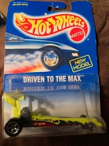 HOT WHEELS Driven To The Max 1991 COLLECTOR #245 BLUE CARD - Picture 1 of 1