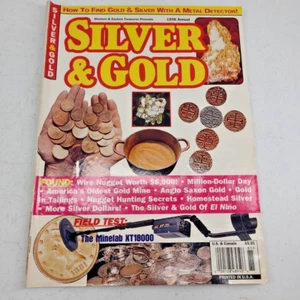 Silver & Gold Magazine 1998 Metal Detecting Treasure Hunting Wire Nugget Secrets - Picture 1 of 8
