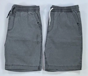NEW Boy's Quiksilver XL/16 Overdyed Elastic Waist Taxer Shorts - Picture 1 of 5