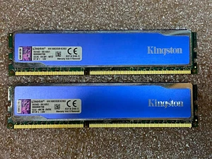 8GB (2x4GB) Kingston HyperX Blu KHX1600C9D3B1K2/8GX DDR3-1600MHz RAM Kit - Bild 1 von 5