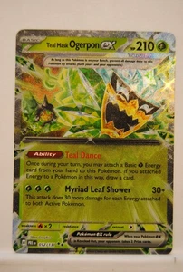 Pokemon: Prismatic Evolutions: Teal Mask Ogerpon EX 012/131 - Imagen 1 de 2