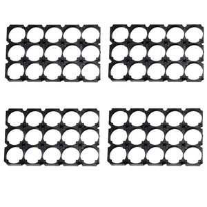 Brand New For Battery Organization Battery Holder ABS+PC Plastic Frame 4 Set - Picture 1 of 12
