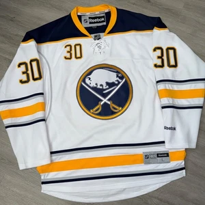 RYAN MILLER Buffalo Sabres Jersey Large Reebok Edge Authentic Vintage NHL - Picture 1 of 13