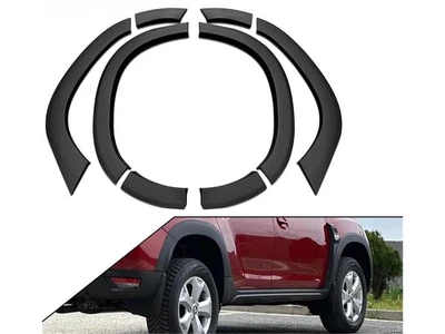 GENSU Allargamento parafango protezione passaruota per Dacia Duster 2018-2024 ABS 8pz nero