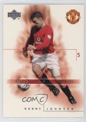 2001-02 Upper Deck Manchester United Premier Power Ronny Johnsen #62 Foto 1 de 2