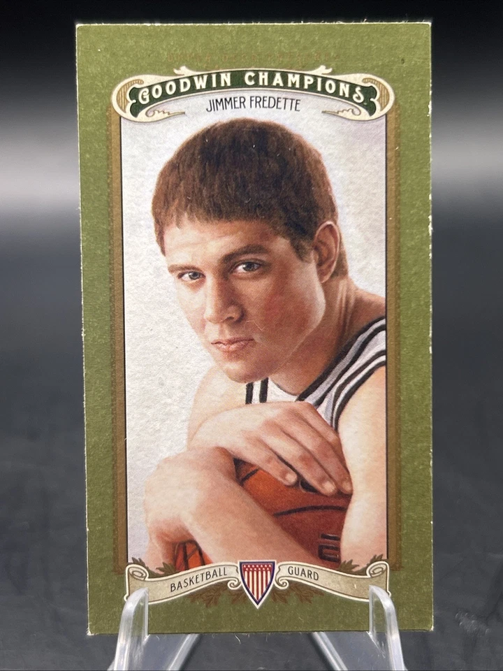 #114 Jimmer Fredette ,,￼2012 Goodwin Champions mini Lady Luck ,￼￼￼￼ B38 - Image 1 of 2