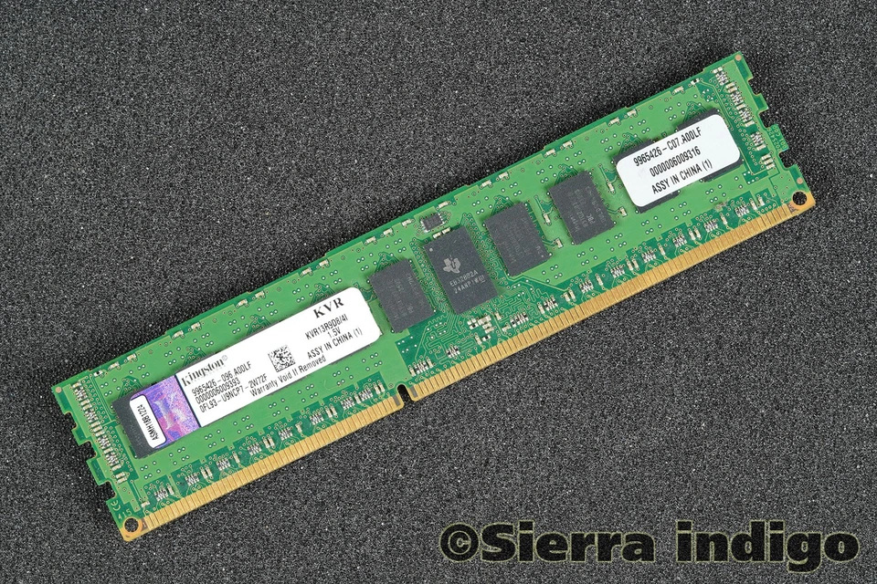 KVR13R9D8/4I Kingston 4GB PC3-10600R Server Memory RAM - Image 1 of 1