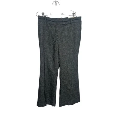 Ann Taylor Loft Maris Modern Fit Flare herringbone pants size 10 petite NEW - Image 1 of 3