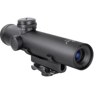 4x20mm Black Aiming Scope Sight Waterproof Shockproof with BDC Reticle - Picture 1 of 9