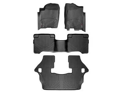 WeatherTech FloorLiner for 2004-2010 Infiniti QX - Full Set, Black - Изображение 1 из 4