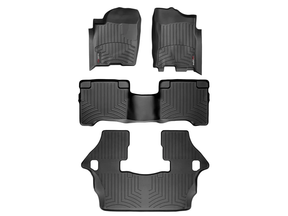 WeatherTech FloorLiner para Infiniti QX 2004-2010 - Juego completo, negro Foto 1 de 4