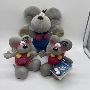 Diddl Konvolut Diddl Maus und 2 kleine bewegliche Diddl Mäuse - Bild 1 von 6