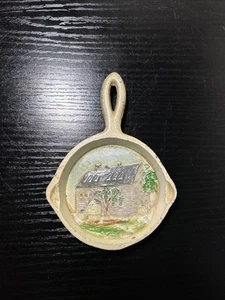 Vintage Miniature Cast Iron Frying Pan Skillet Ephrata Cloister Ephrata, PA - Picture 1 of 5